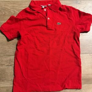 Lacoste Bold Red Polo